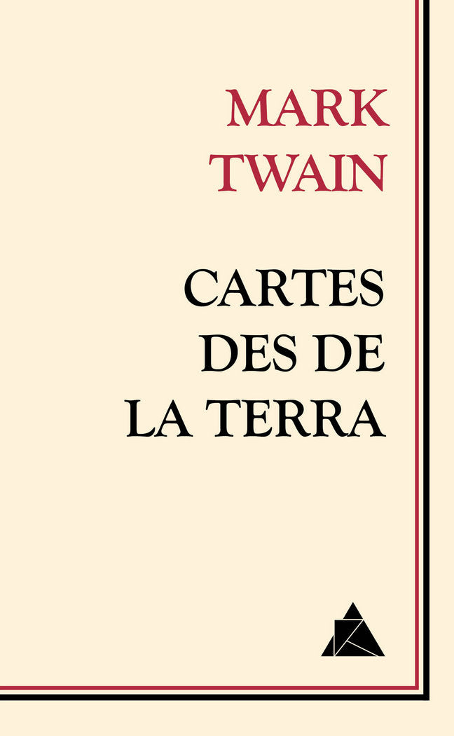 Cartes des de la Terra, de Twain, Mark | portada del libro