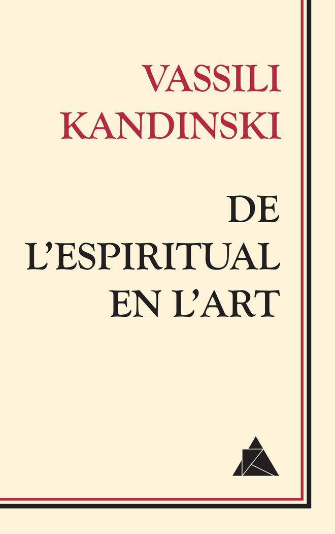 De l'espiritual en l'art, de Kandinski, Vassili | portada del libro