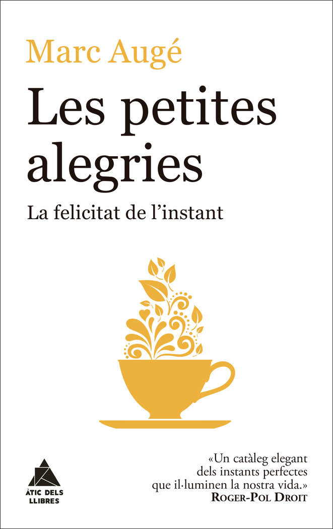 Les petites alegries, de Augé, Marc | portada del libro