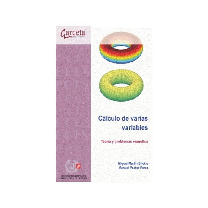 CALCULO DE VARIAS VARIABLES - TEORIA Y 264 PROBLEMAS, de Martín Stickle | portada del libro