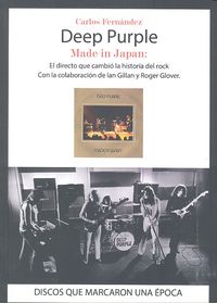 Deep Purple. Made in Japan, de Fernández Rodríguez | portada del libro