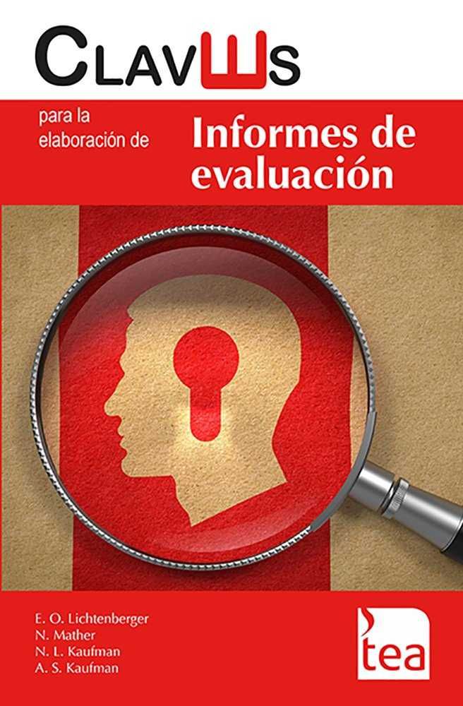 CLAVES PARA LA ELABORACION DE INFORMES DE EVALUACION, de LICHTENBERGER | portada del libro