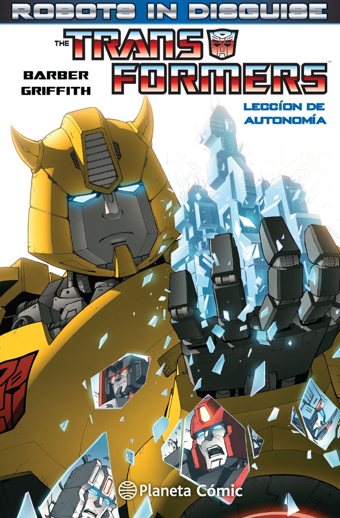 Transformers Robots in Disguise nº 01/05, de Barber | portada del libro