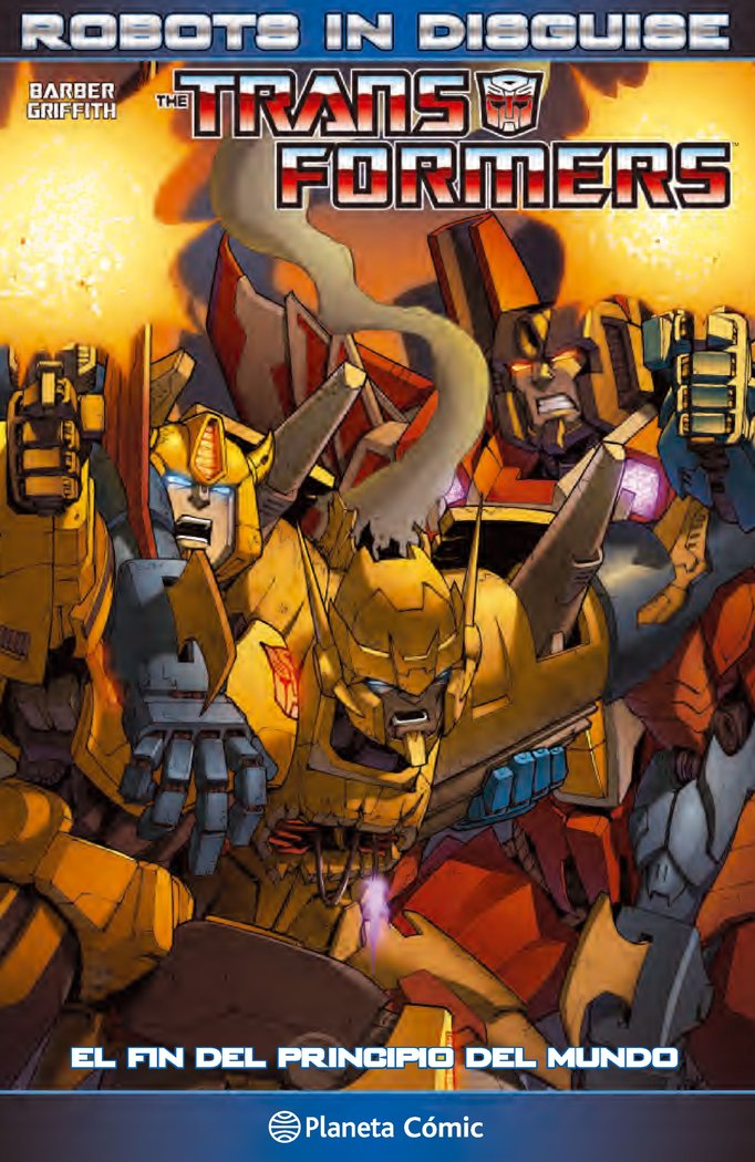 Transformers Robots in Disguise nº 02/05, de Barber | portada del libro