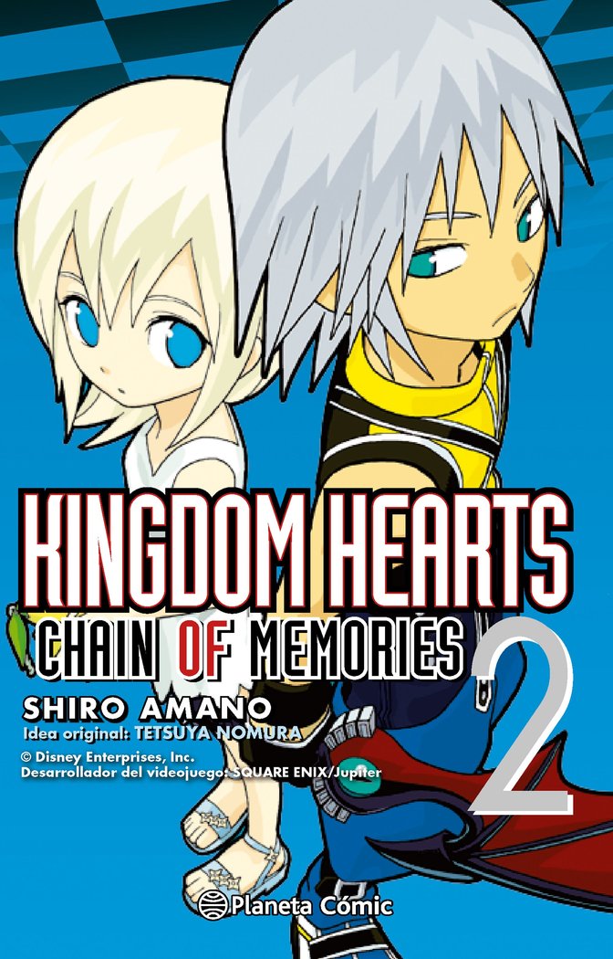 Kingdom Hearts Chain of memories nº 02/02, de Amano, Shiro | portada del libro