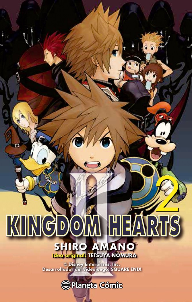 Kingdom Hearts II nº 02/10, de Amano, Shiro | portada del libro