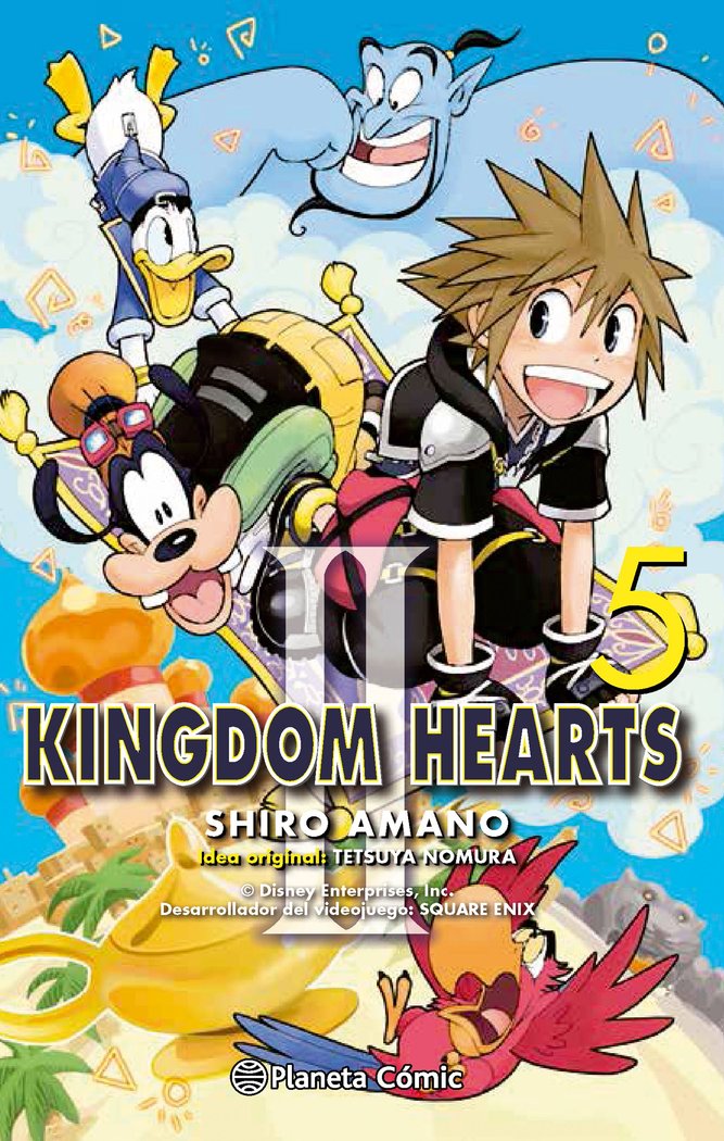 Kingdom Hearts II nº 05/10, de Amano, Shiro | portada del libro