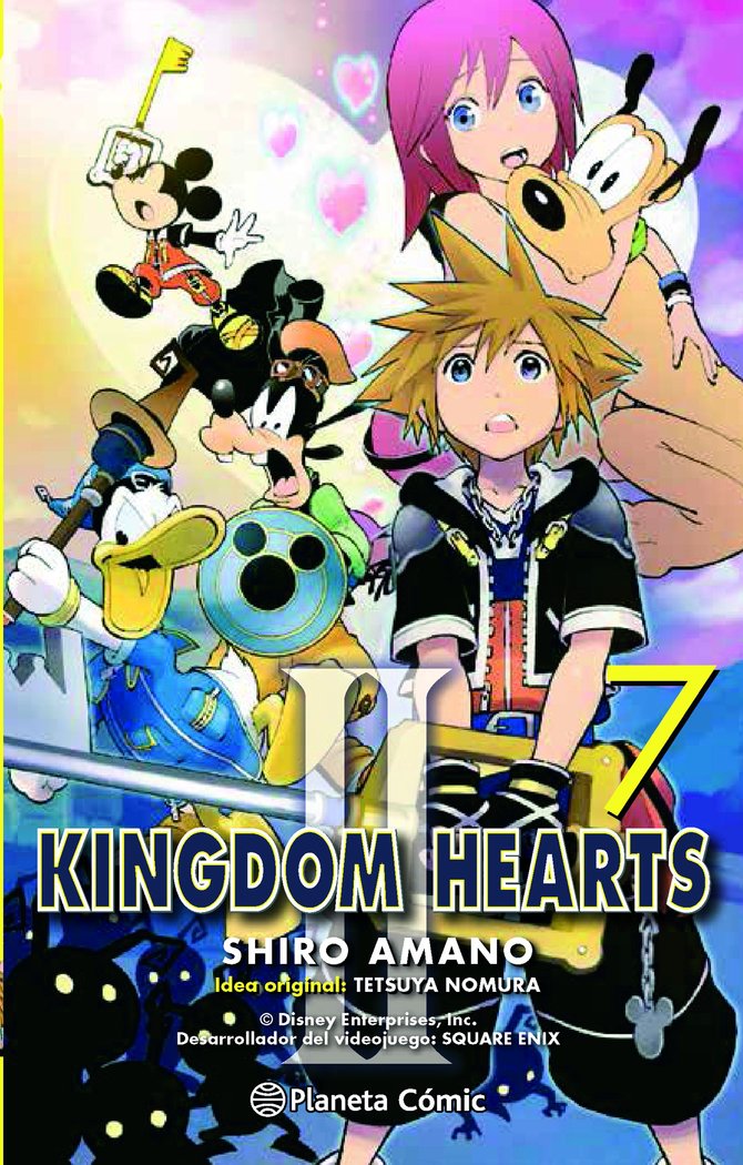 Kingdom Hearts II nº 07/10, de Amano, Shiro | portada del libro