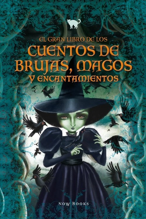El gran libro de los cuentos de brujas, magos y encantamientos, de Varios autores | portada del libro