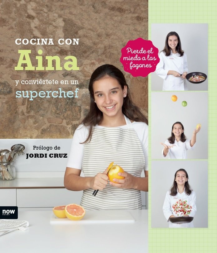 Cocina con Aina y conviértete en un superchef, de Roglán Salvador, Aina | portada del libro