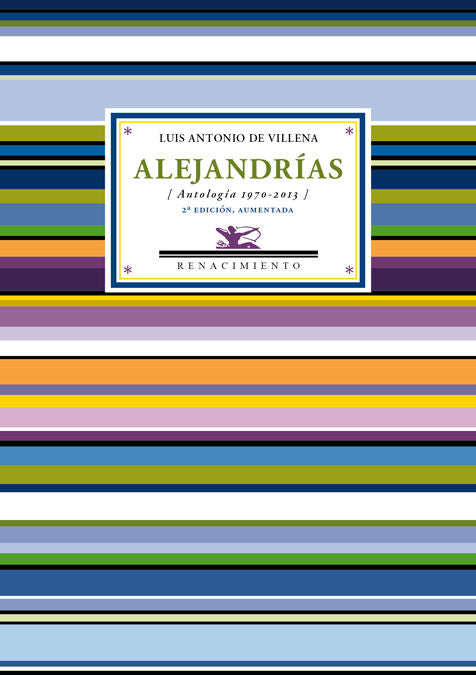 Alejandrías, de Villena, Luis Antonio de | portada del libro