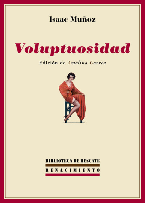 Voluptuosidad, de Muñoz, Isaac | portada del libro