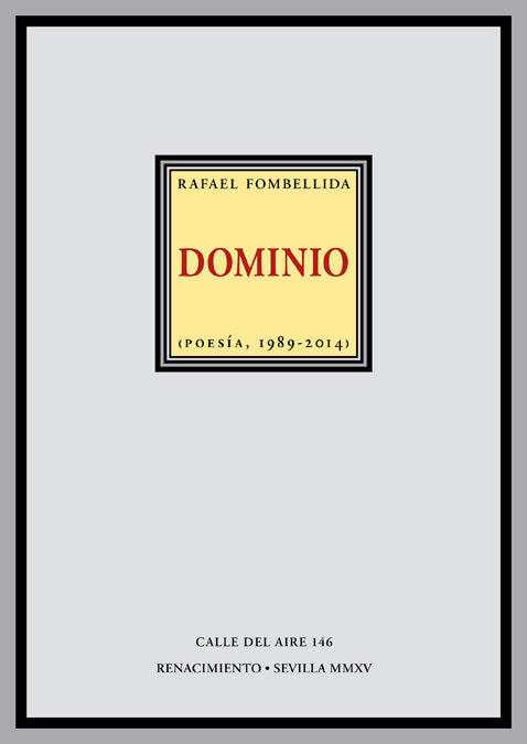 Dominio, de Fombellida, Rafael | portada del libro