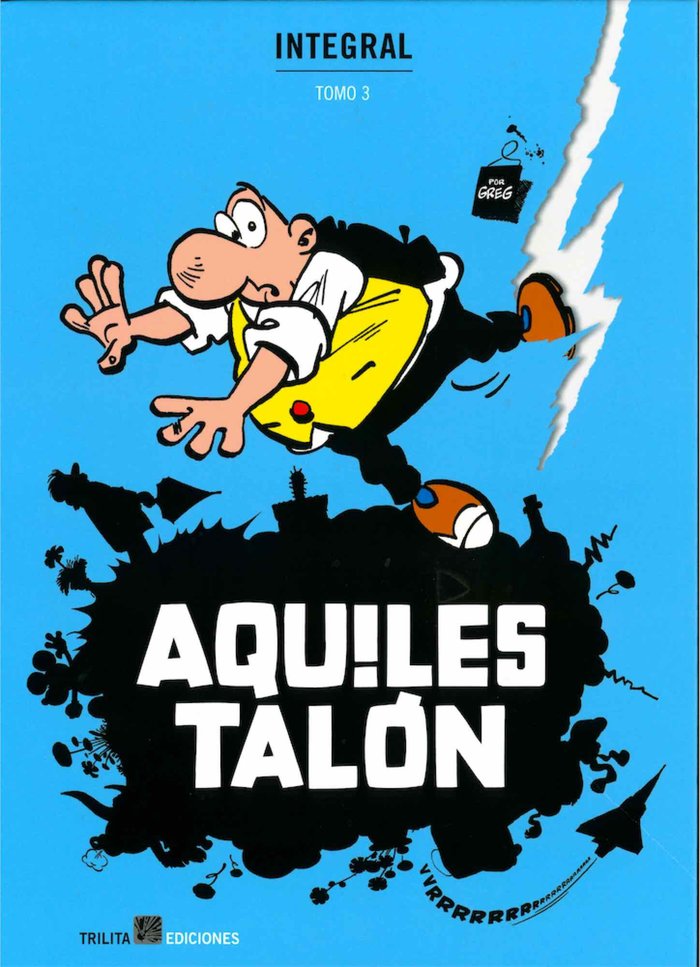Aquiles talón 3, de GREG | portada del libro