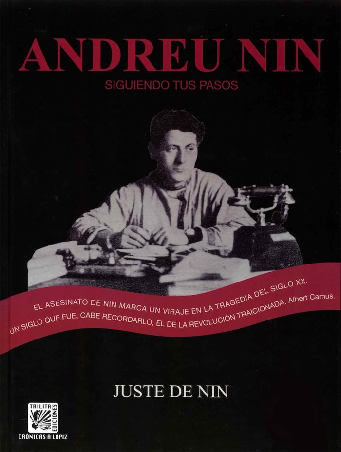 ANDREU NIN SIGUIENDO TUS PASOS, de JUSTE DE NIN LLUIS | portada del libro