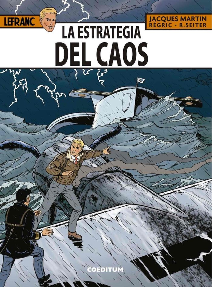 LEFRANC 29. LA ESTRATEGIA DEL CAOS, de MARTIN,JACQUES | portada del libro