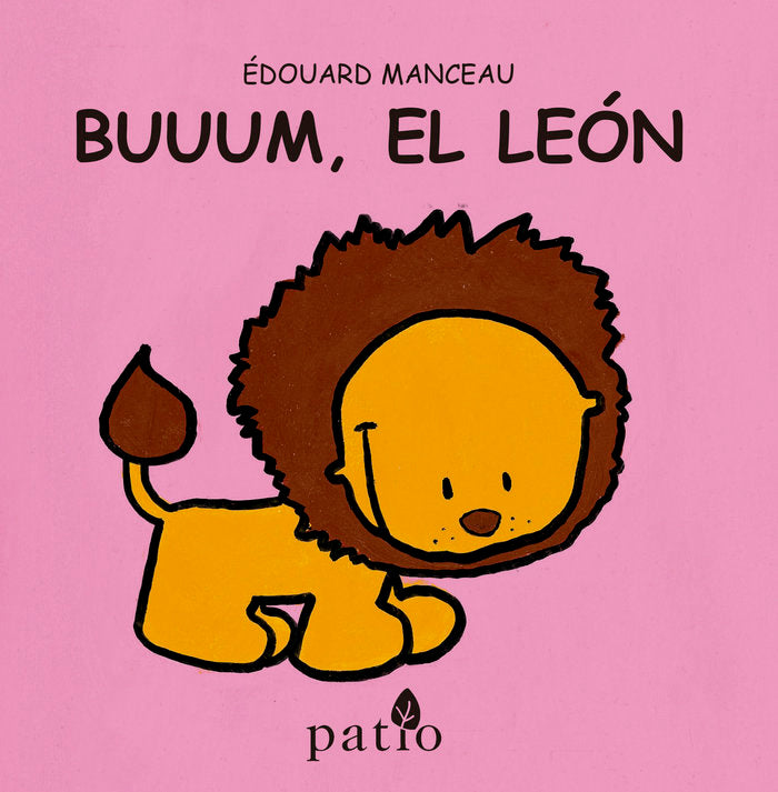 Buuum, el león, de Manceau | portada del libro