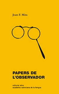 Papers de l'observador, de MIRA CASTER·, JOAN FRANCESC | portada del libro