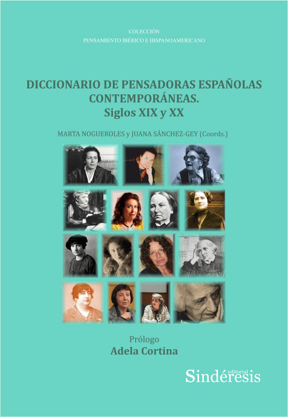 DICCIONARIO DE PENSADORAS ESPAÑOLAS CONTEMPORÁNEAS. Siglos XIX y XX | portada del libro