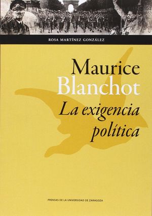 Maurice Blanchot: la exigencia política, de Martínez González, Rosa | portada del libro