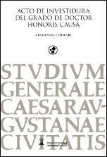 Acto de investidura del grado de Doctor Honoris Causa de Vincenzo Ferrari, de Ferrari, Vincenzo | portada del libro