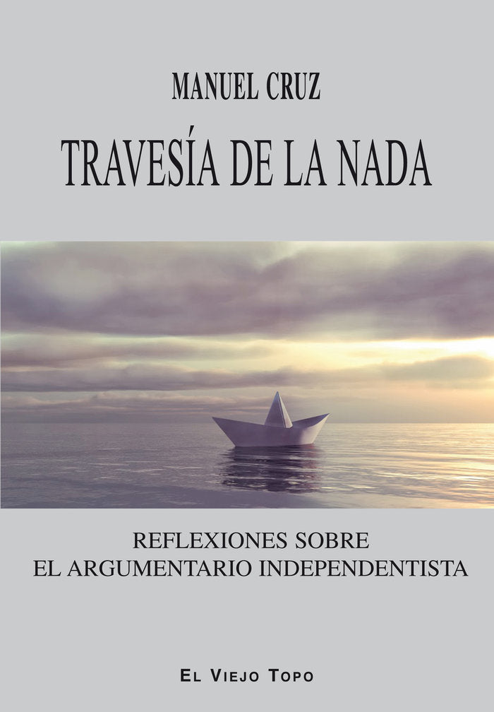Travesía de la nada, de Cruz, Manuel | portada del libro