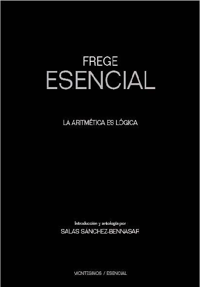 Frege Esencial, de Frege, Gottlob | portada del libro