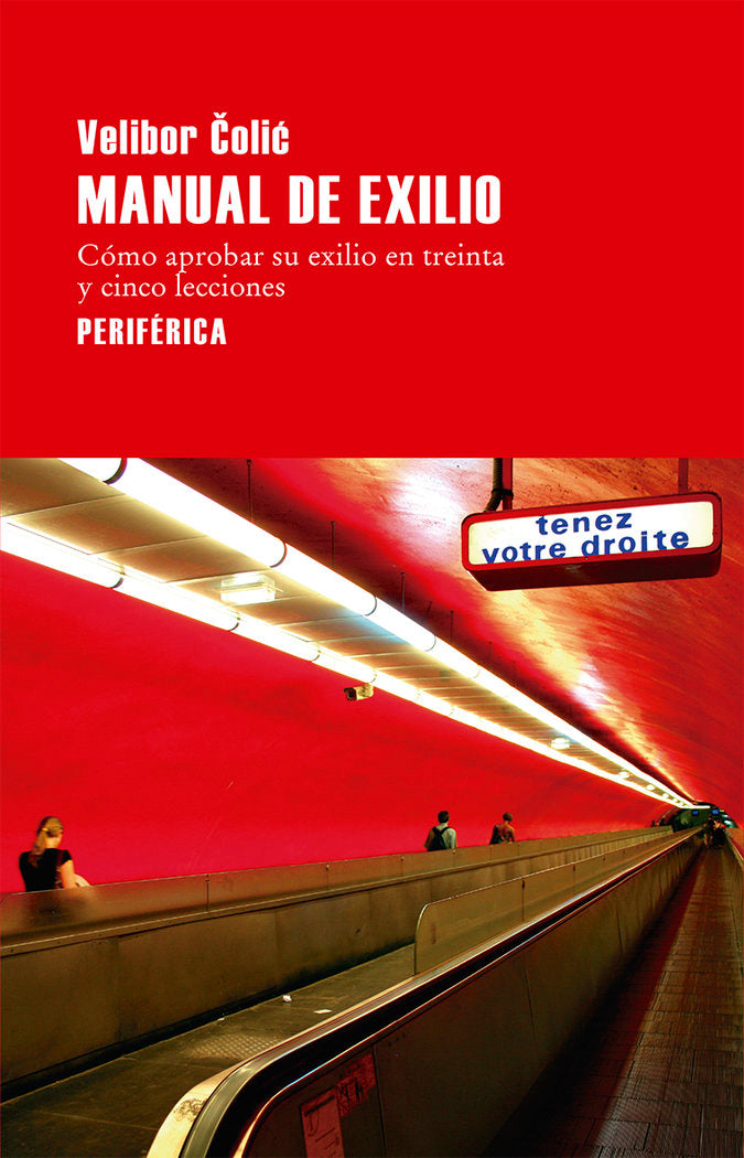 Manual de exilio, de Colic, Velibor | portada del libro