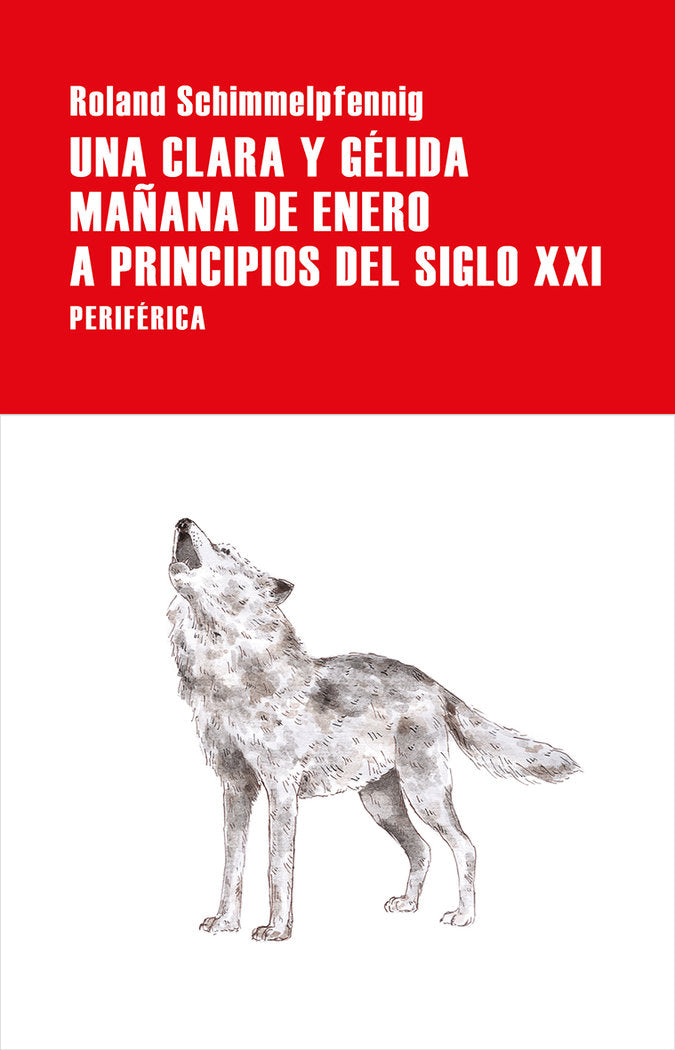 Una clara y gélida mañana de enero a principios del siglo XXI, de Roland Schimmelpfennig | portada del libro