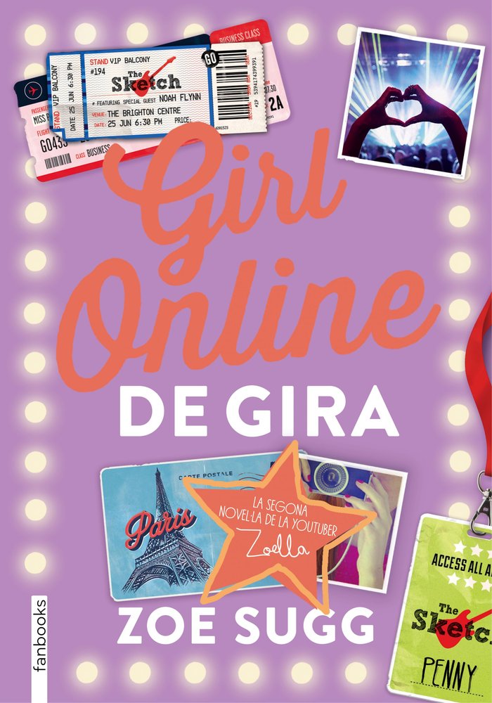 Girl online. De gira, de Sugg, Zoe | portada del libro