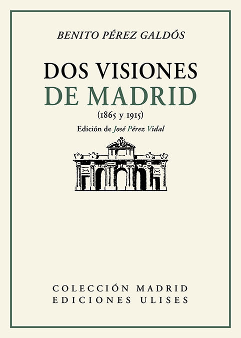Madrid, de Pérez Galdós, Benito | portada del libro