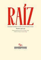 RAIZ, de Varios autores | portada del libro