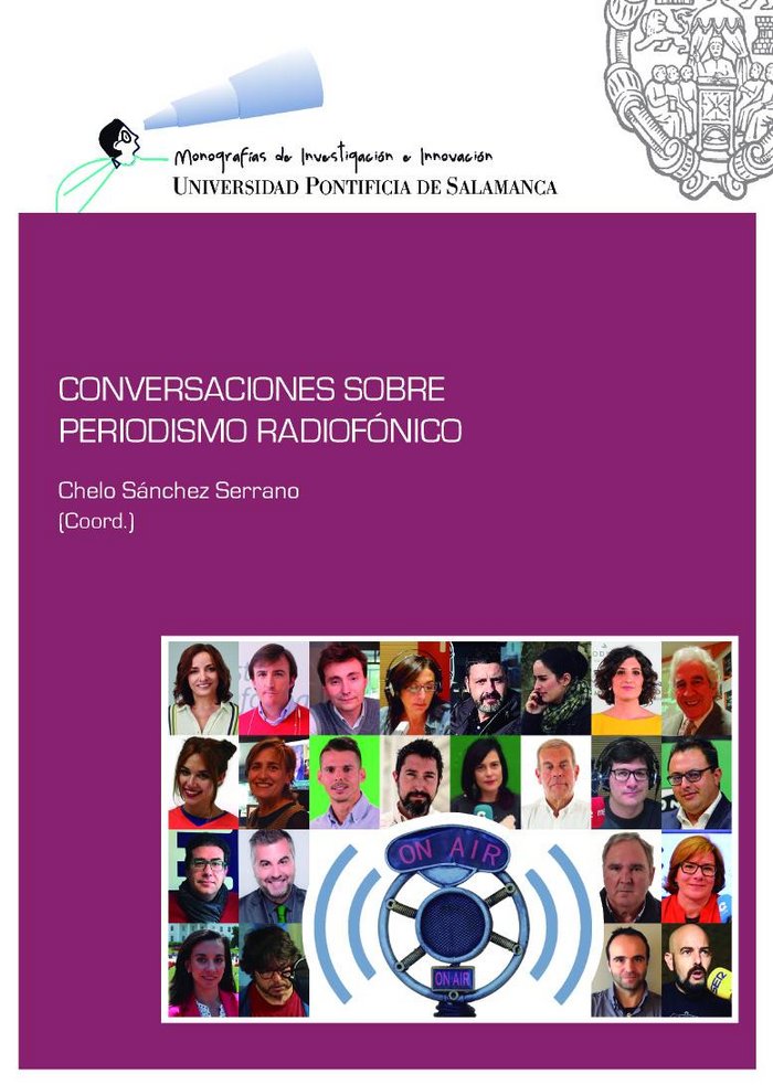 Conversaciones sobre periodismo radiofónico, de Chelo Sánchez Serrano (coord.) | portada del libro