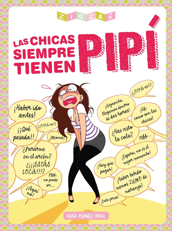 Las chicas siempre tienen pipí, de Goguenot | portada del libro