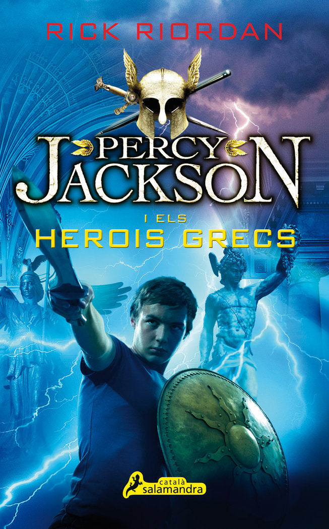 Percy Jackson i els herois grecs (Percy Jackson), de Riordan, Rick | portada del libro
