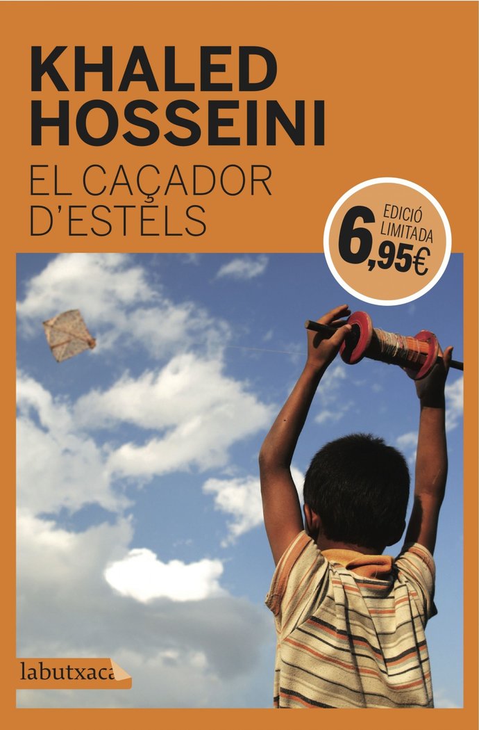 El caçador d'estels, de Hosseini | portada del libro