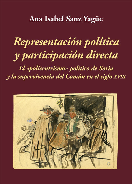 Representación política y participación directa, de Sanz Yagüe, Ana Isabel | portada del libro