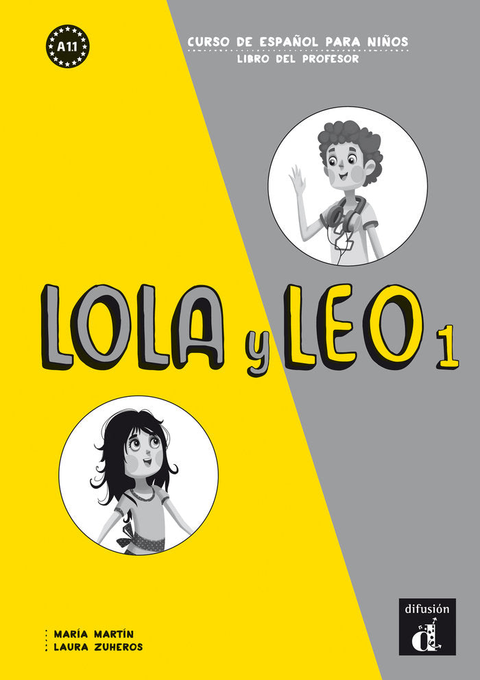 Lola y Leo 1 Libro del profesor, de Martín, María | portada del libro