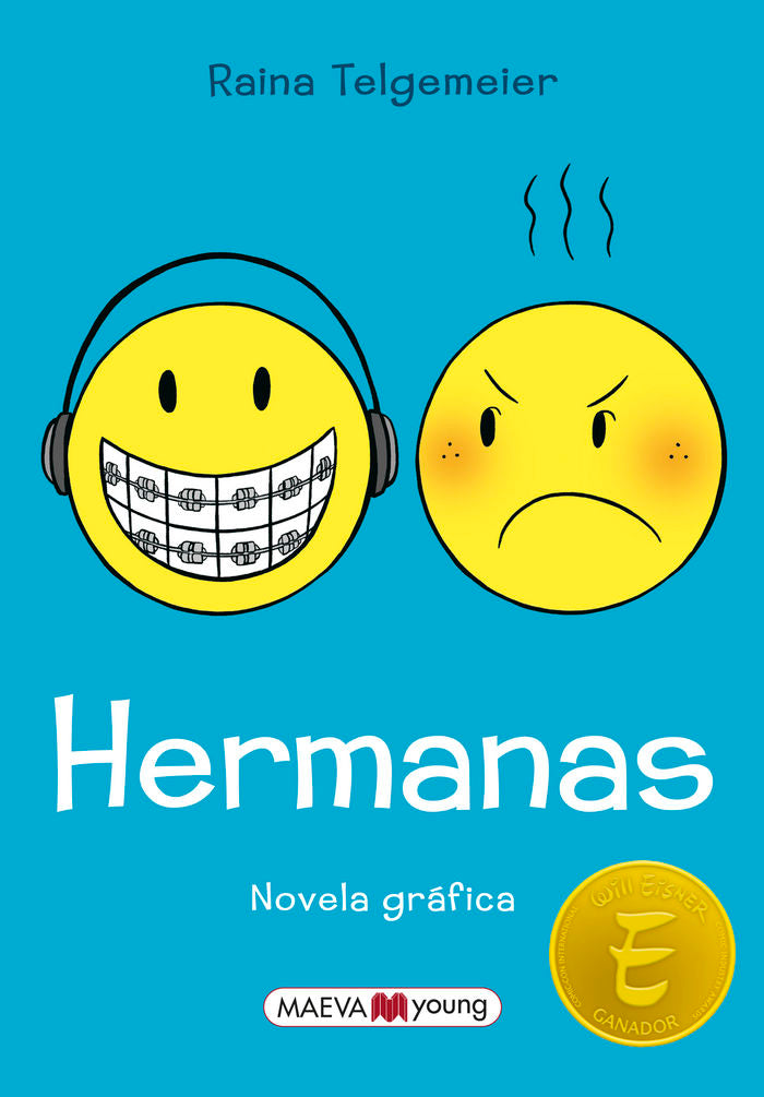 Hermanas, de Telgemeier, Raina | portada del libro