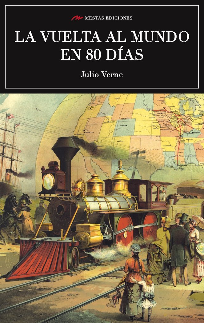 La vuelta al mundo en 80 días, de Verne, Julio | portada del libro