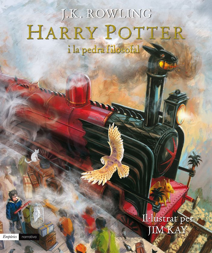 Harry Potter i la pedra filosofal (edició il·lustrada), de Rowling, J.K. | portada del libro