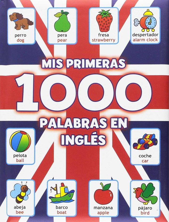 MIS PRIMERAS 1000 PALABRAS EN INGLÉS, de S.L. BICOM | portada del libro
