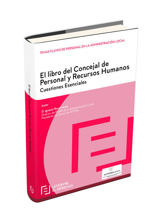 El libro del Concejal de Personal y Recursos Humanos, de Rosat Aced | portada del libro