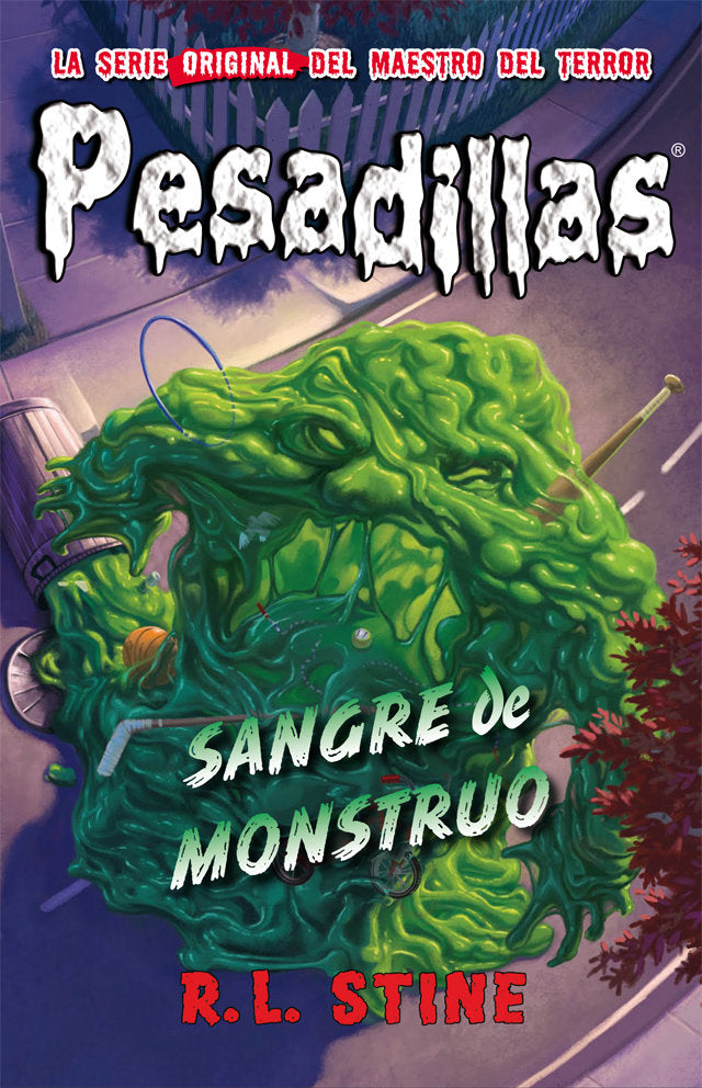 Sangre de monstruo, de R.L. Stine | portada del libro
