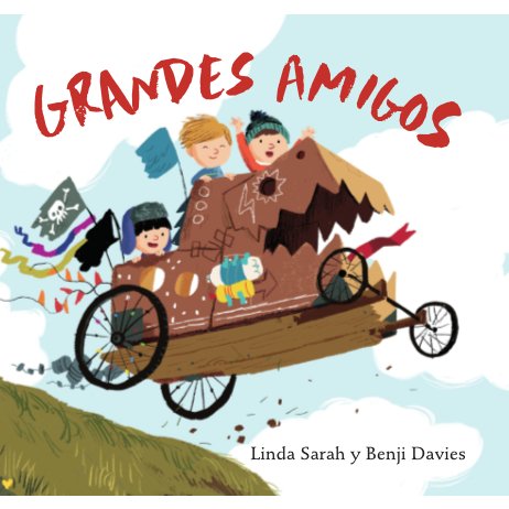 Grandes amigos, de Sarah, Linda | portada del libro