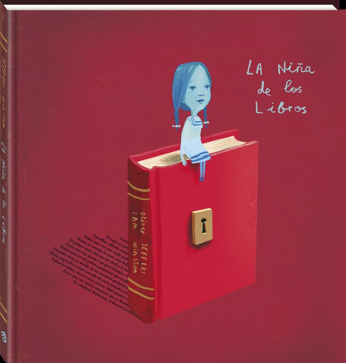 La niña de los libros, de Jeffers, Oliver | portada del libro