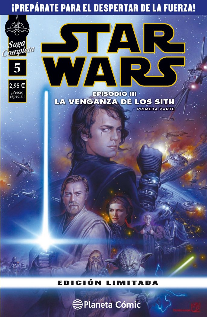 Star Wars Episodio III nº 01/02, de AA. VV. | portada del libro