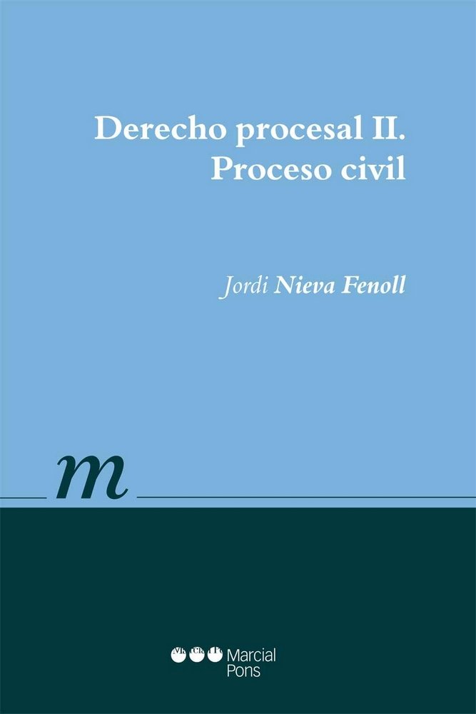 Derecho procesal II, de Nieva Fenoll, Jordi | portada del libro