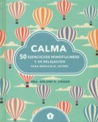 CALMA, de Arlene K. Unger | portada del libro