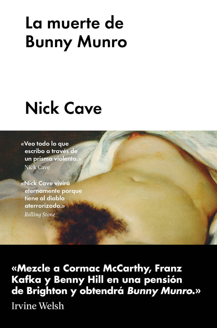La muerte de Bunny Munro, de Cave, Nick | portada del libro